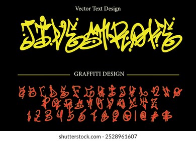 JiveStroke Graffiti Font vector text design, Perfect For logo designing, graffiti art, vector illustration, typography, wall art, and Other projects. SHOTLISTseason. 