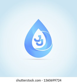 
JJ initial pin sign Drop 