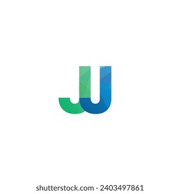jj initials letter monogram logo icon