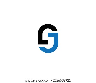 JJ And JS Letter Logo And Icon Design Vector Template.