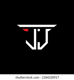 JJ letter logo creative design with vector graphic