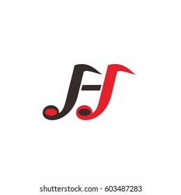 jj letter logo vector