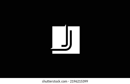  logotipo vectorial de letra jj. j logotipo vectorial de letra 