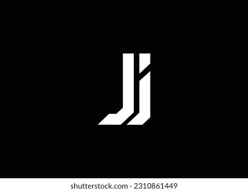 Diseño De Logotipos Y Logotipo De Monograma Moderno De JJ.