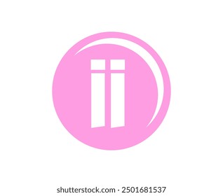 JJ sport emblem or team logotype. Ball logo with a combination of Initial letter J and J for balls shop, sports company, training, club badge. Vector illustration.