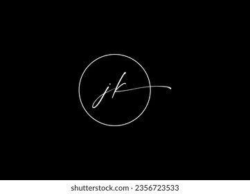 JK Abstract Letter  Logo Template for Business Logo