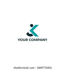 jk icon vector logo design. jk template quality logo symbol inspiration
