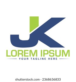 JK letter logo design unique logo design