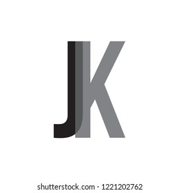 JK logo letter design