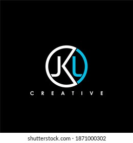 JKL Letter Initial Logo Design Template Vector Illustration	
