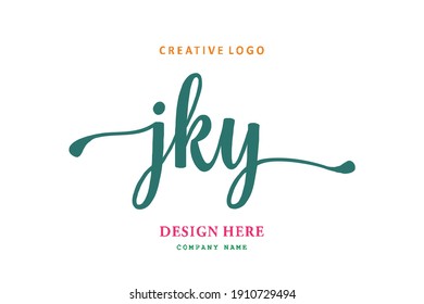 JKY lettering logo is simple, easy to understand and authoritative