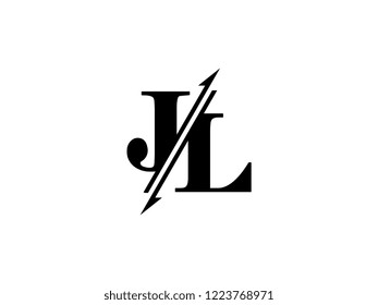 JL initials logo sliced