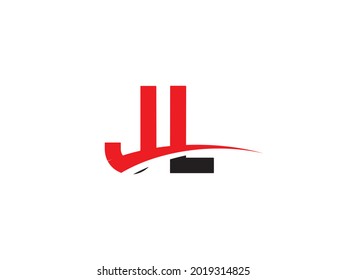JL Letter Initial Logo Design Template