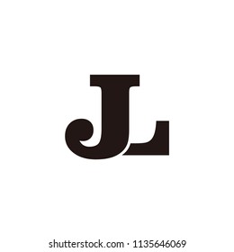 jl letter vector logo