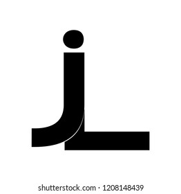 jl letter vector logo