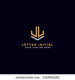 JL letters Initial icons / Monogram.- Vector inspiration logo design - Vector