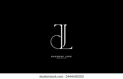 JL, LJ, J, L, Abstract Letters Logo Monogram