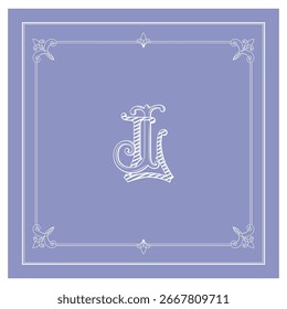 JL, LJ, logotipo JL, Letra JL, Monograma JL, Monograma de Casamento, Logotipo de Casamento, Design de Logotipo, Monograma Vintage