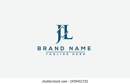 JL Logo Design Template Vector Graphic Branding Element.