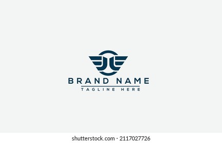 JL Logo Design Template Vector Graphic Branding Element.