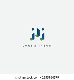JLj ilj j l j i Logo Design Template Vector Graphic Branding Element