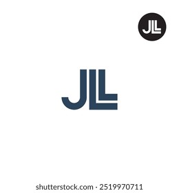 JLL Logo Letter Monogram Design