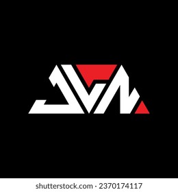JLN triangle letter logo design with triangle shape. JLN triangle logo design monogram. JLN triangle vector logo template with red color. JLN triangular logo Simple, Elegant, and Luxurious design.
