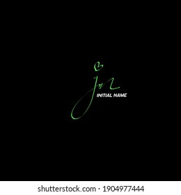 Logo manuscrito Jm para identidad