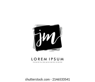 JM Initial beauty monogram logo vector