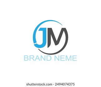 JM letter logo design logo Plantilla Vector gratis