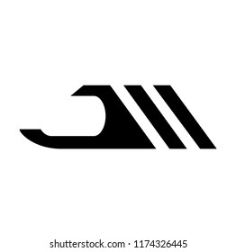 jm letter vector logo. mj letter vector logo