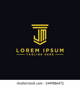 JM letters Initial / Monogram icons. - Vector inspiration logo design - Vector