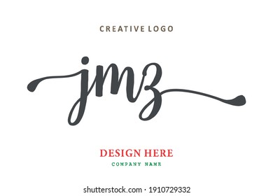 JMZ lettering logo is simple, easy to understand and authoritative