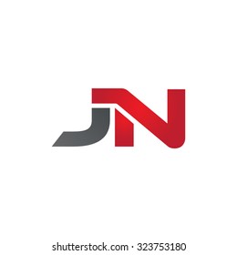 Jn Company Linked Letter Logo Stock Vector (Royalty Free) 323753180 ...