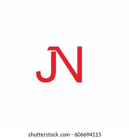 JN LETTER LOGO VECTOR