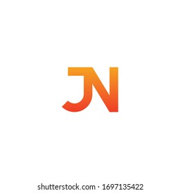 JN monogram logo. J & N.