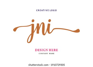 JNI lettering logo is simple, easy to understand and authoritative