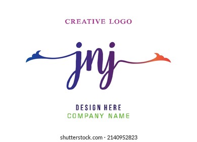 JNJ lettering logo is simple, easy to understand and authoritative