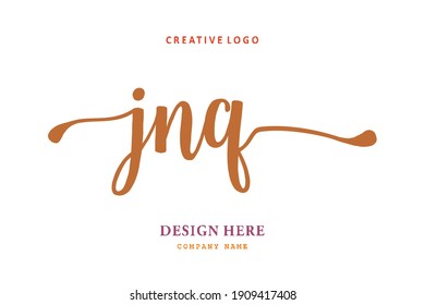 JNQ lettering logo is simple, easy to understand and authoritative