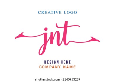 JNT lettering logo is simple, easy to understand and authoritative