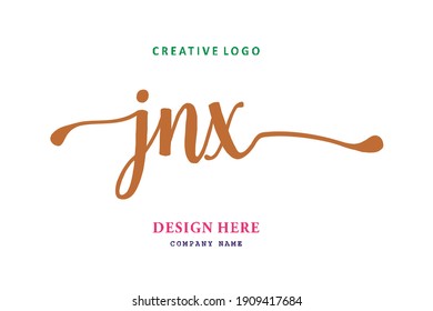 JNX lettering logo is simple, easy to understand and authoritative