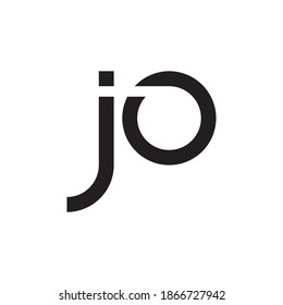 logotipo vectorial de la letra inicial