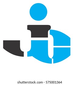 jo letter vector logo