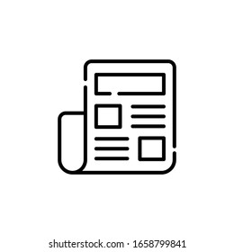 Anzeige der Vektorillustration von Jobanzeigen Symbol für Unternehmen und Finanzen 