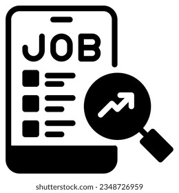 Job Analysis and Description icon can be used for uiux, etc