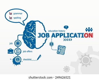 Job application concept