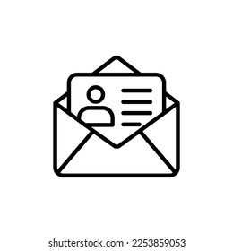 Job Apply icon in vector. Logotype