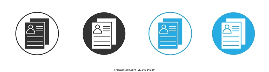 Elemento de diseño de iconos de aplicación de trabajo. Ilustración vectorial sobre fondo blanco.