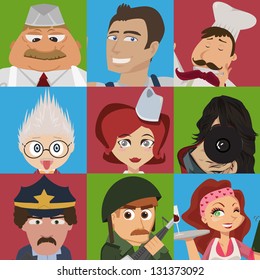 Job avatars
