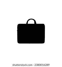 Job bag icon. Simple style business strategy poster background symbol. Job bag brand logo design element. Job bag t-shirt printing. Vector for sticker.